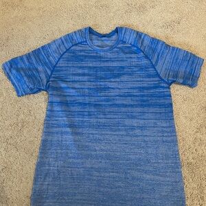 Lululemon Athletica Blue Short Sleeve Tee